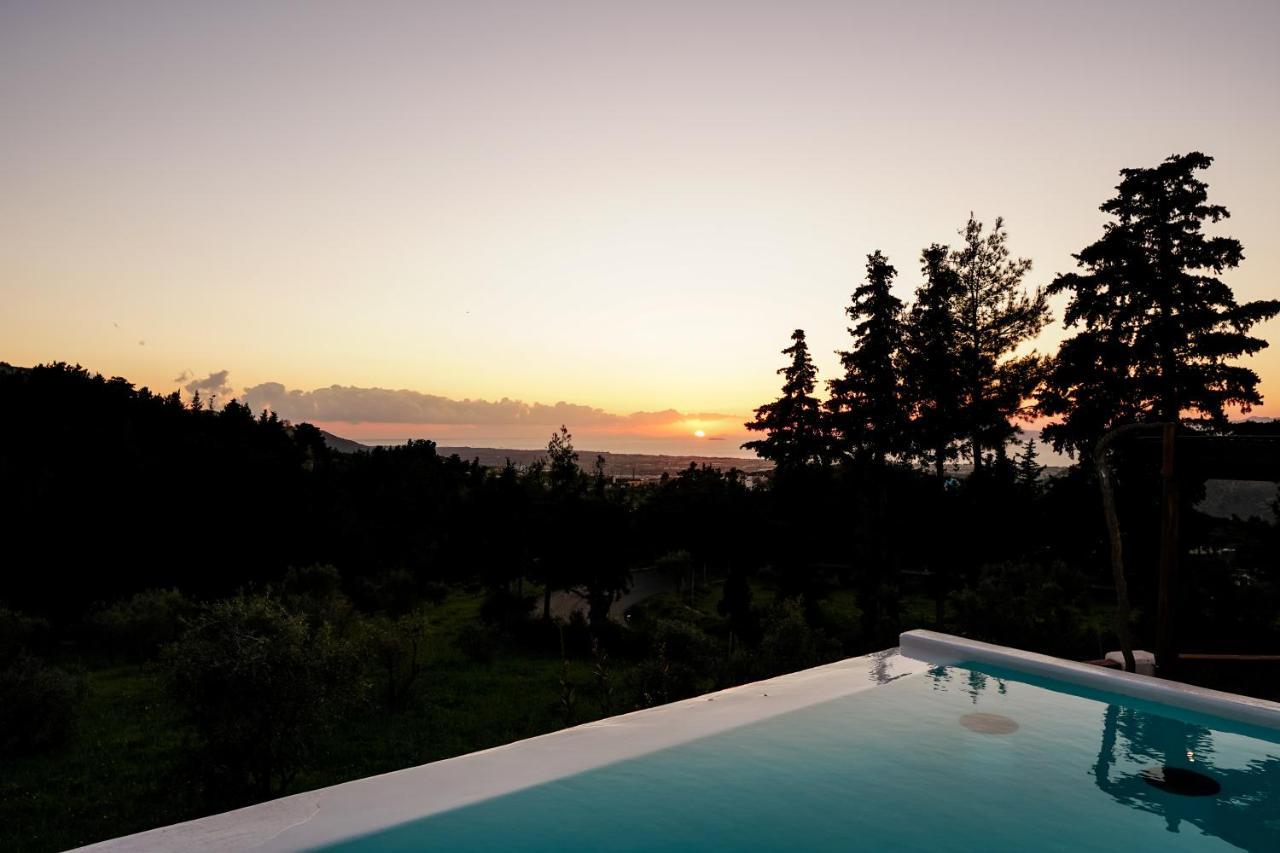 Tramonto Villa Lagoudi Zia Exteriér fotografie