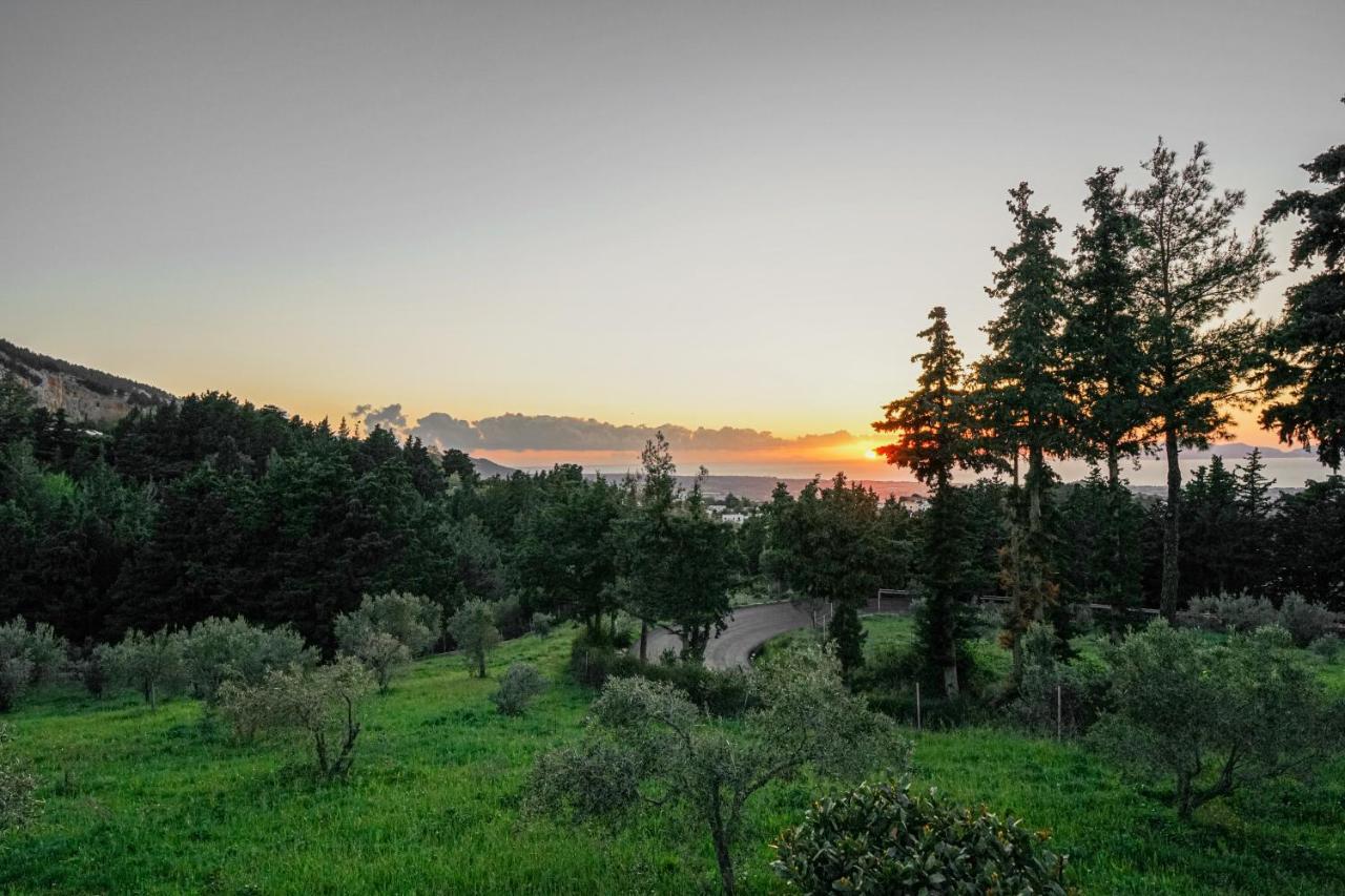 Tramonto Villa Lagoudi Zia Exteriér fotografie